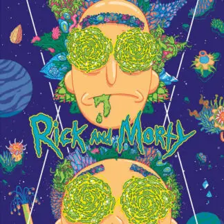 Rick & Morty - High in the Sky Poster 24" x 36"