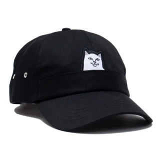 Rip N' Dip Lord Nermal 6 Panel Pocket Hat Black