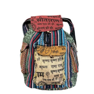 Rising Intl Cotton Yoga Symbol Backpack
