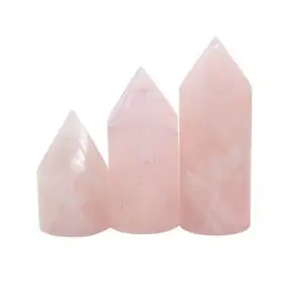 Rose Quartz Cylinder Point