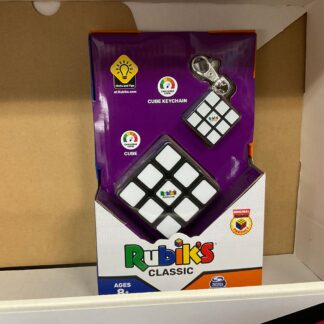 Rubik's Classic 3x3 Cube Pack w/ Keychain