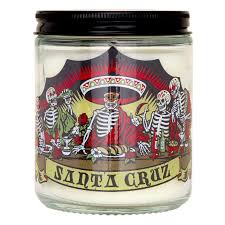 Santa Cruz Guzman Dead Diners Candle