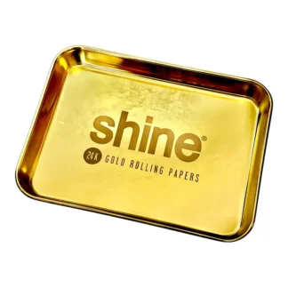 Shine Gold Rolling Tray 9.25" x 7"
