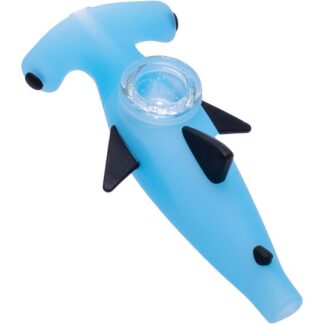 Silicone Hammerhead Shark Hand Pipe