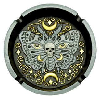 Skull in Moth Ashtray
