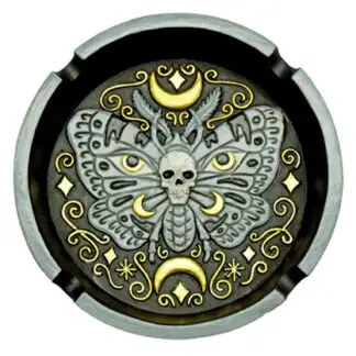 Skull in Moth Ashtray