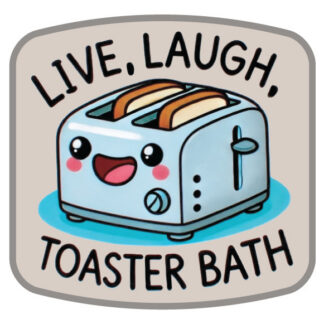Smokeshop Stickers - Toaster Bath