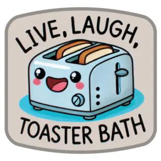 Smokeshop Stickers - Toaster Bath