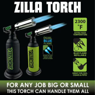Smokezilla JUMBO Dual Flame Torch Lighter