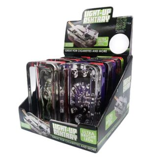 Smokezilla Light Up Ashtray 4.25"
