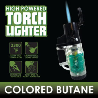Smokezilla Molded Torch w/ Colored Butane
