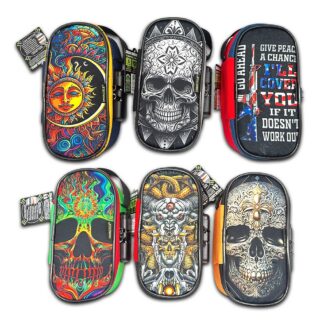 Smokezilla Smell Proof Locking Tool Organizer Bag 4.25" x 8.25" (Assorted Designs)