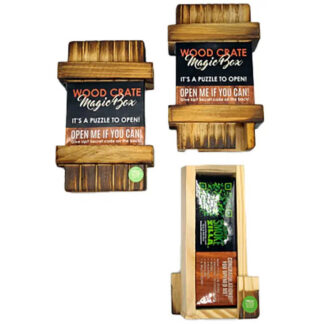 Smokezilla Wooden Crate Magic Stash Box