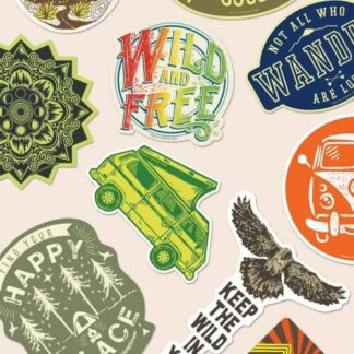 Soul Flower - Wander Stickers Be Dareful Out There