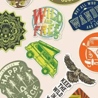 Soul Flower - Wander Stickers Be Dareful Out There