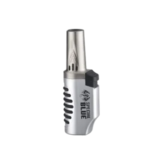 Special Blue Mod Torch Lighter Silver