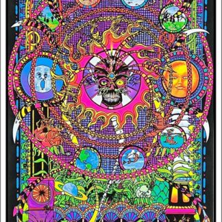 Spectrum Flocked Blacklight Poster 23" x 35"