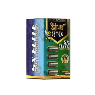 Stinger Detox 5x Elite Combo Pack w/ Drink and Capsules - Tropical Punch
