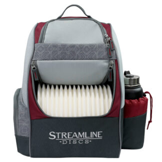 Streamline Shuttle Bag - Burgundy / Black