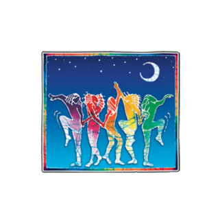 Sunshine Joy Rainbow Dancers Sticker 5.25"