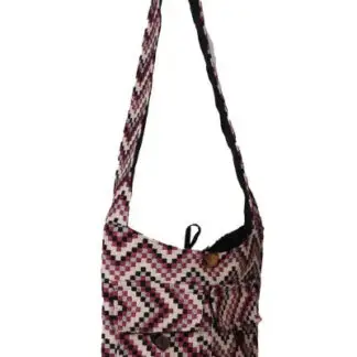 Sunshine Joy Shoulder Bag Jacquard Zip Top (Colors Vary)