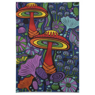 Sunshine Joy Tapestry 60x90 3D Mushroom Garden