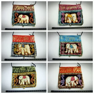 Sure Design Thai Burmese Elephant Hand Bag