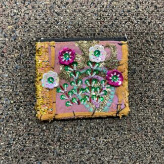 Sure Design Thai Handmade Flower Coin Purse