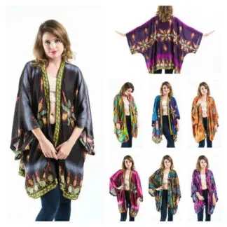 Sure Design Unisex Kimono Cardigan - One Size