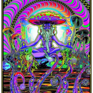 The Shrooomer Blacklight Poster