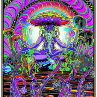 The Shrooomer Blacklight Poster