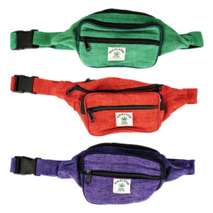 ThreadHeads Himalayan Hemp Fanny Pack 8" x 4.5" (Colors Vary)