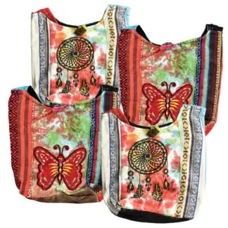ThreadHeads Tie-Dye Sling Bag 9"x 11" Assorted Designs