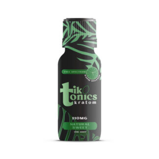 Tik Tonics Kratom 10ml Shot Natural Sweet