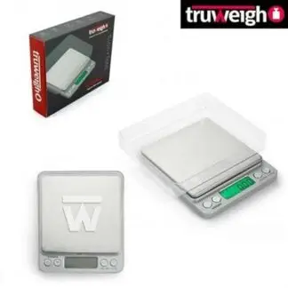 Truweigh Enigma Digital Scale 500g x 0.01g - Silver