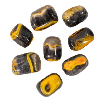 Tumbled Bumblebee Jasper