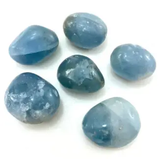 Tumbled Celestite
