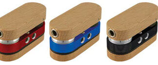Twist Out Wood and Anodized Metal Pipe 3"