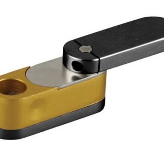 Two Tone Metal Twist Out Pipe with Storage 2.2"