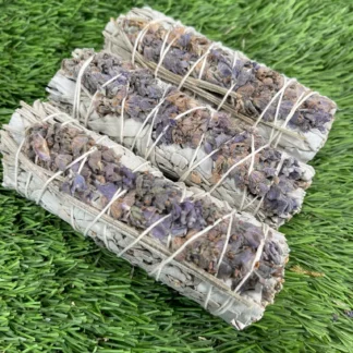 Wolf Spirit 4" Lavender Smudge Sticks 3 Pack