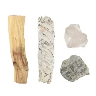 Wolf Spirit Sage Anti Stress and Anxiety Smudge Kit