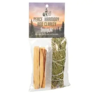 Wolf Spirit Sage Peace Harmony and Clarity Smudge Kit