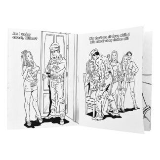 Wood Rocket Adult Coloring Book A Visit to the Cannabis Farm