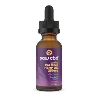 Paw CBD Calming Oil 250mg CBD Blueberry