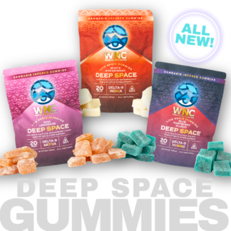 WNC Deep Space Live Resin 50mg D9 Gummies
