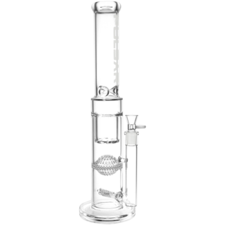 Pulsar Triple Perc Tower Water Pipe 17" 19mm