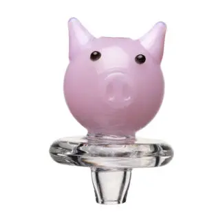 Human Grade Glass Carb Cap Pig