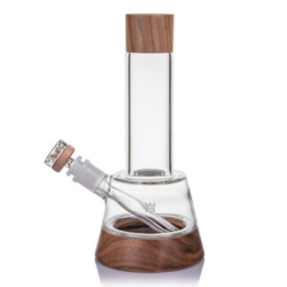 MJ Arsenal Alpine Lookout Glass & Wood Water Pipe 10"
