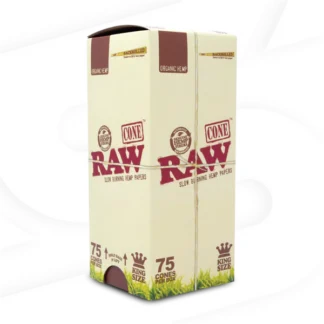 RAW® Classic Black Cones 20ct