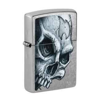 Zippo Lighter Skull and Flame